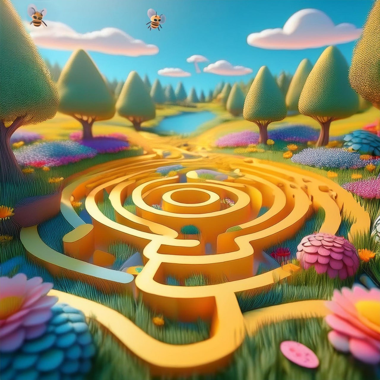 Hive Maze